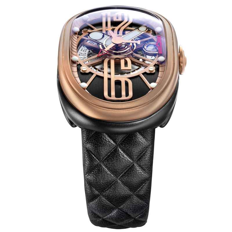 GRIMOLDI - OROLOGIO GTO BKRG MM BK 612PK