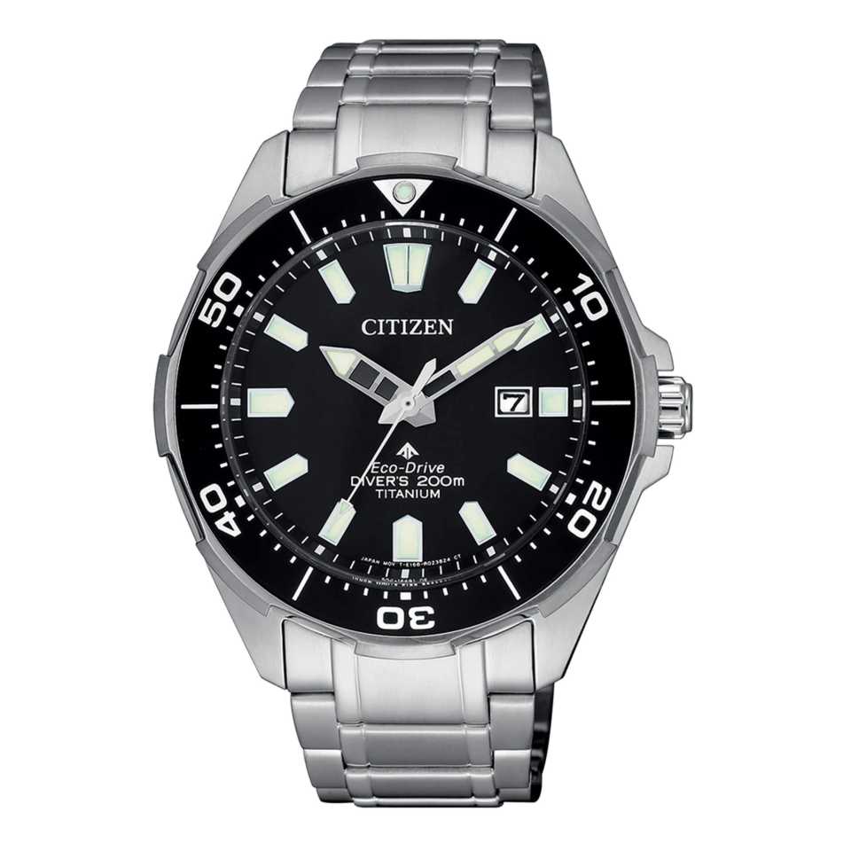 CITIZEN - OROLOGIO DRIVER'S ECO DRIVE 200MT SUPER TITANIO