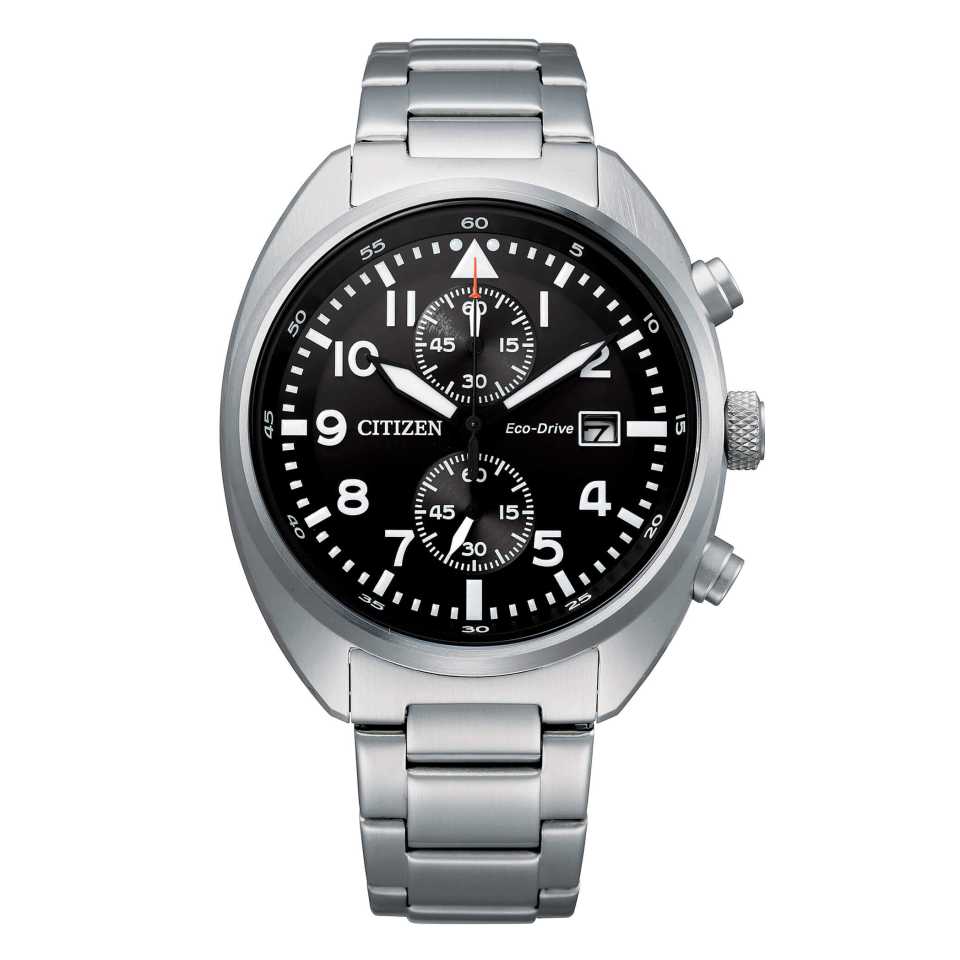 CITIZEN - OROLOGIO METROPOLITAN CRONO NERO