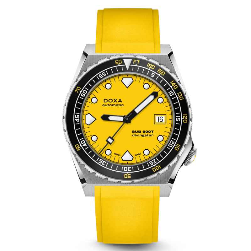 DOXA - SUB 600T DIVINGSTAR CERAMIC RUBBER WATCH