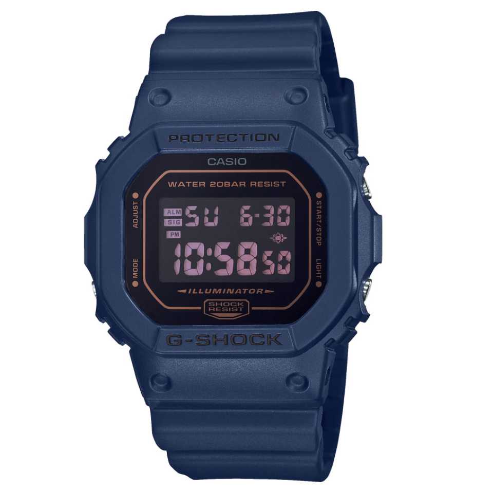 G-SHOCK - OROLOGIO CASIO 5600 BLU
