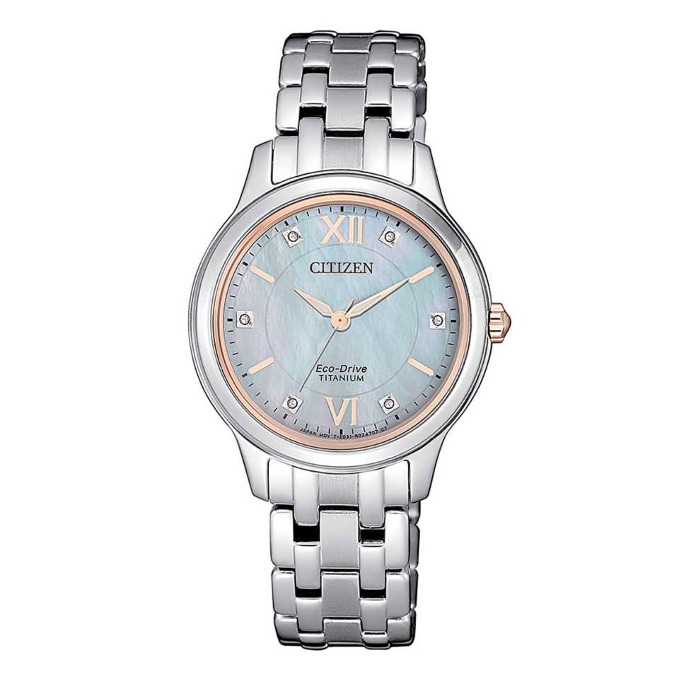 CITIZEN - OROLOGIO LADY SUPER TITANIO EM0726-89Y