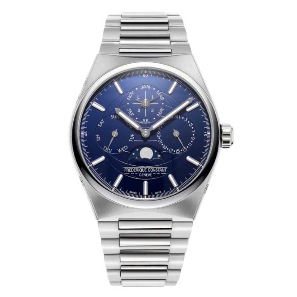 FRÉDÉRIQUE CONSTANT - OROLOGIO HIGHLIFE PERPETUAL CALENDAR MANUFACTURE BLU