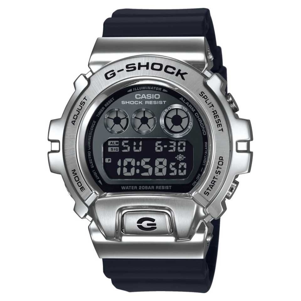 G-SHOCK - CASIO GM-6900 METAL BEZEL SERIES WATCH GM-6900-1ER