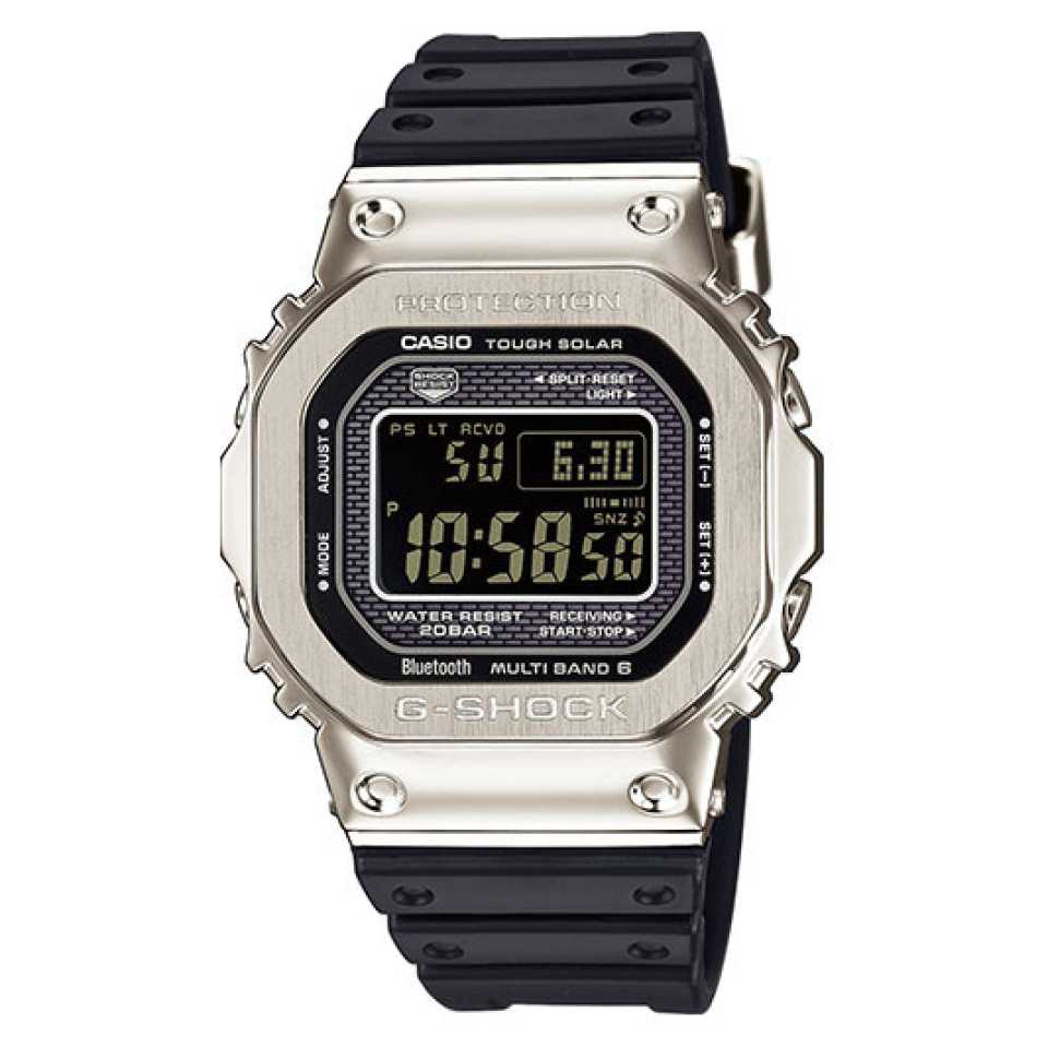 G-SHOCK - OROLOGIO CASIO 5000 ARGENTO / NERO