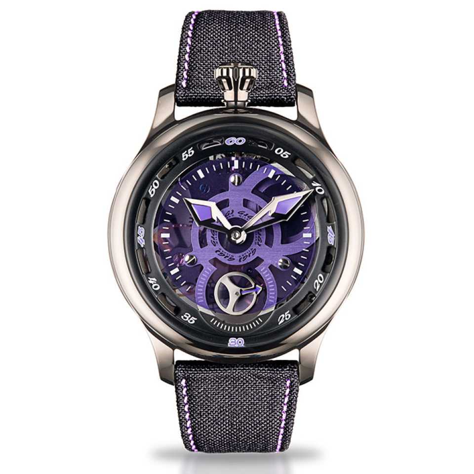 GAGA' MILANO - CLASSIC WATCH - GUN PVD 8043CL01U0CDBK0