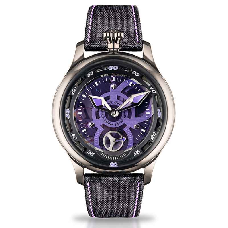 GAGA' MILANO - OROLOGIO CLASSIC - GUN PVD 8043CL01U0CDBK0