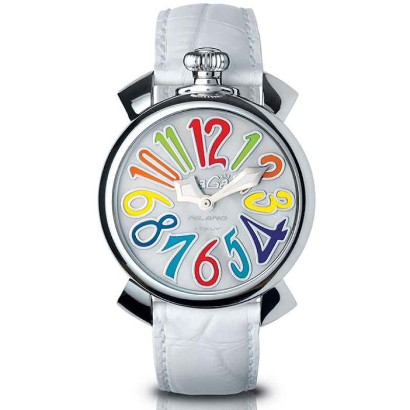 GAGA' MILANO - OROLOGIO MANUALE 40 MM - ACCIAIO 5020MN01S0LAWH0