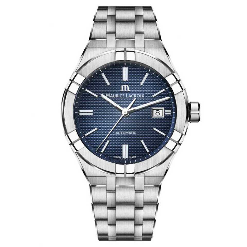 MAURICE LACROIX -  AIKON AUTOMATIC 42MM BLUE DIAL