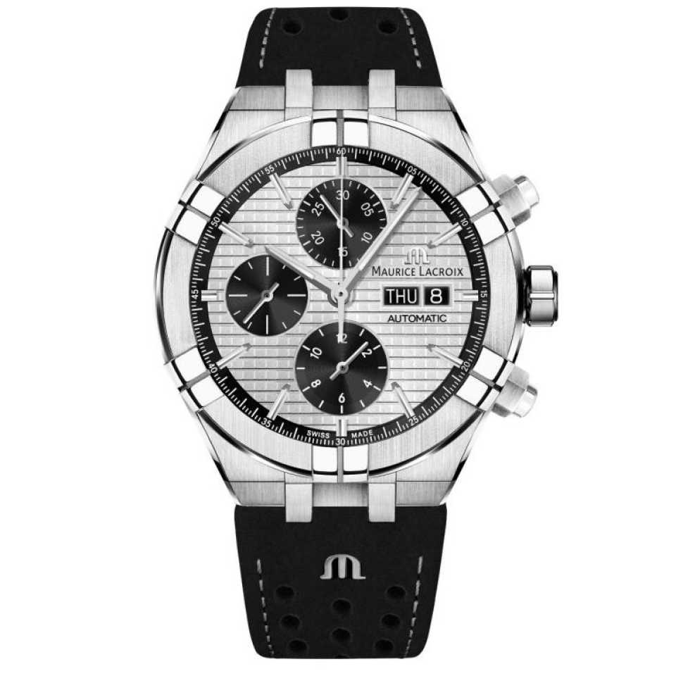MAURICE LACROIX - AIKON AUTOMATIC CHRONOGRAPH 44MM WATCH AI6038-SS001-132-1