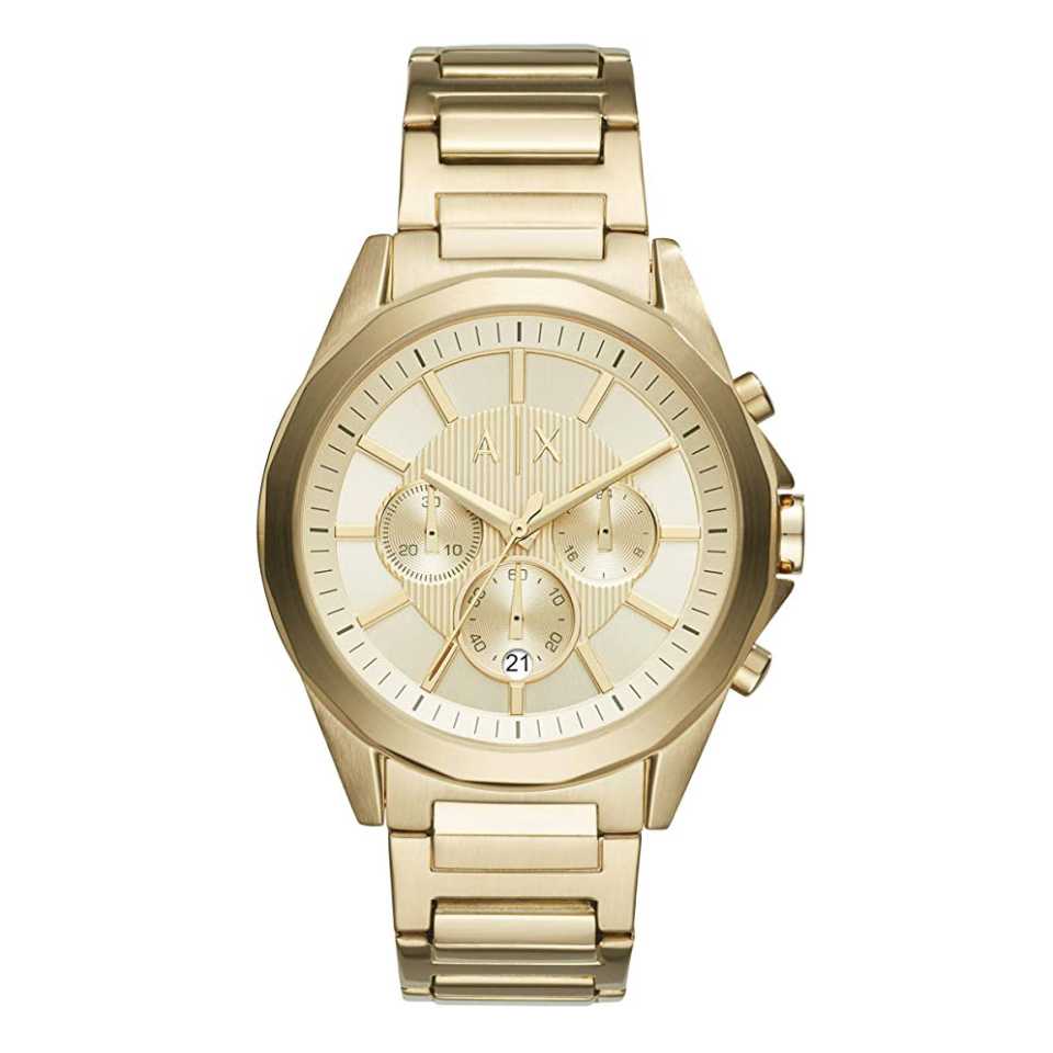 ARMANI EXCHANGE - CHRONOGRAPH GOLD WATCH