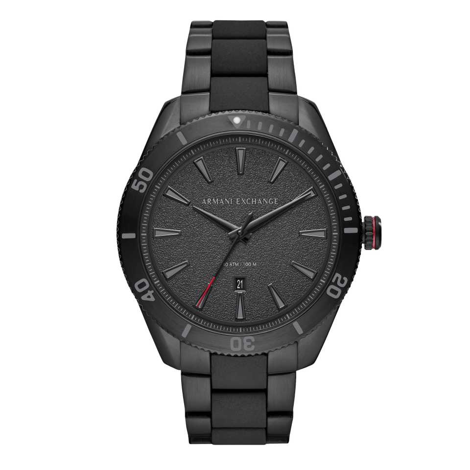 ARMANI EXCHANGE - ALL BLACK WATCH