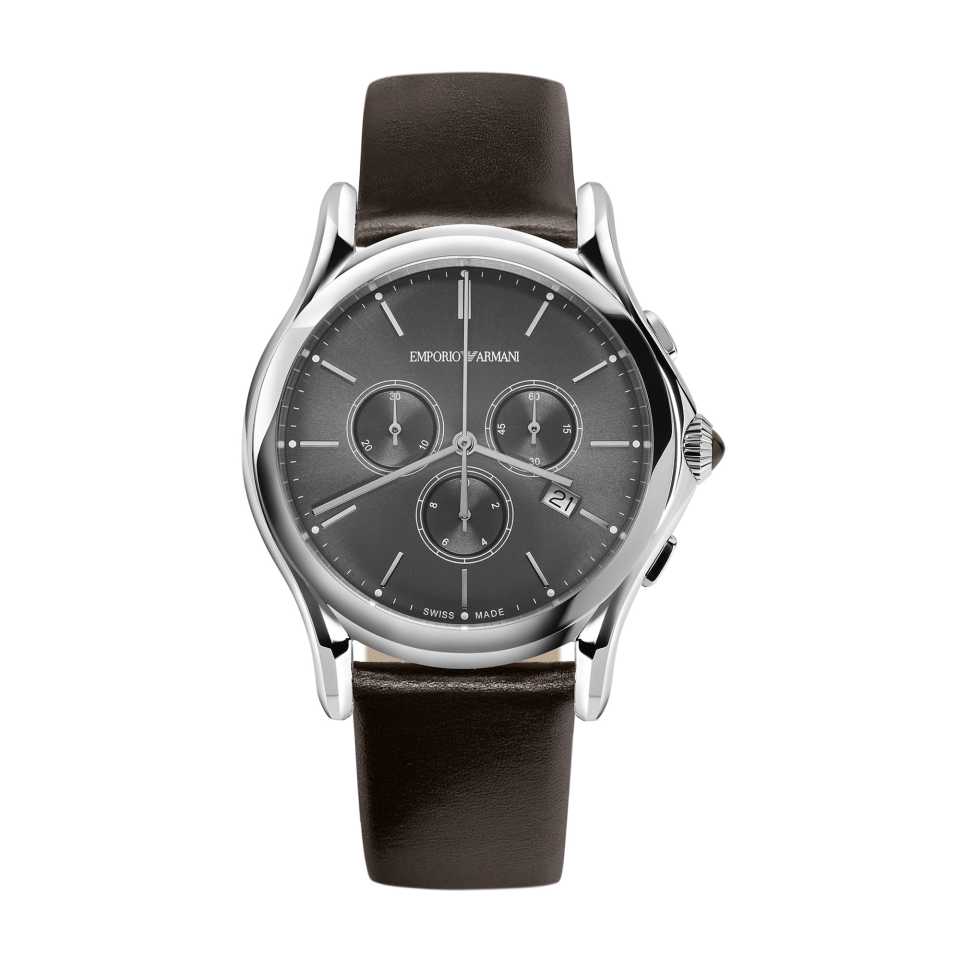 ARMANI SWISS - CHRONO WATCH GREY