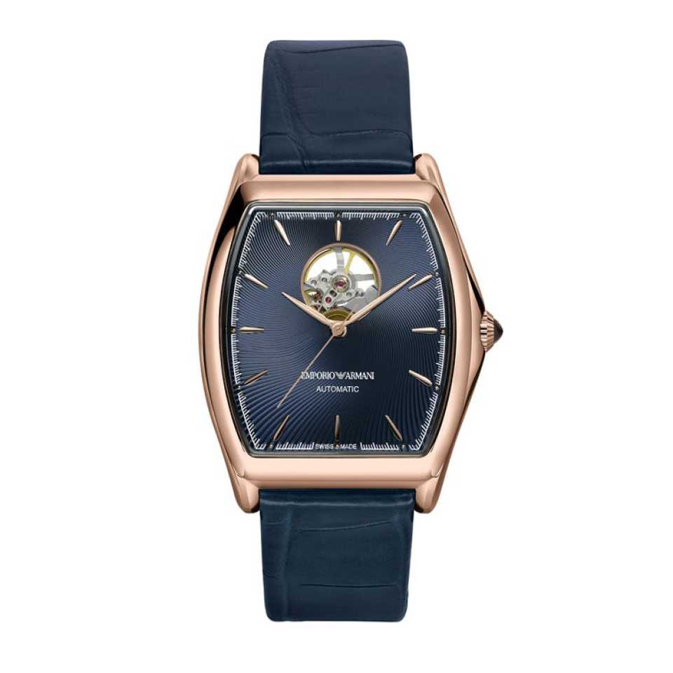 ARMANI SWISS - AUT. OPEN BALANCE WHEEL WATCH BLUE ARS3351