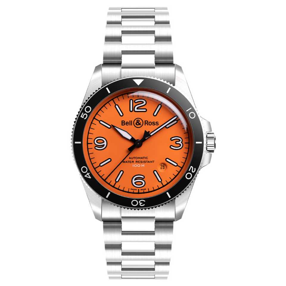 BELL & ROSS - BR V2-92 ORANGE WATCH