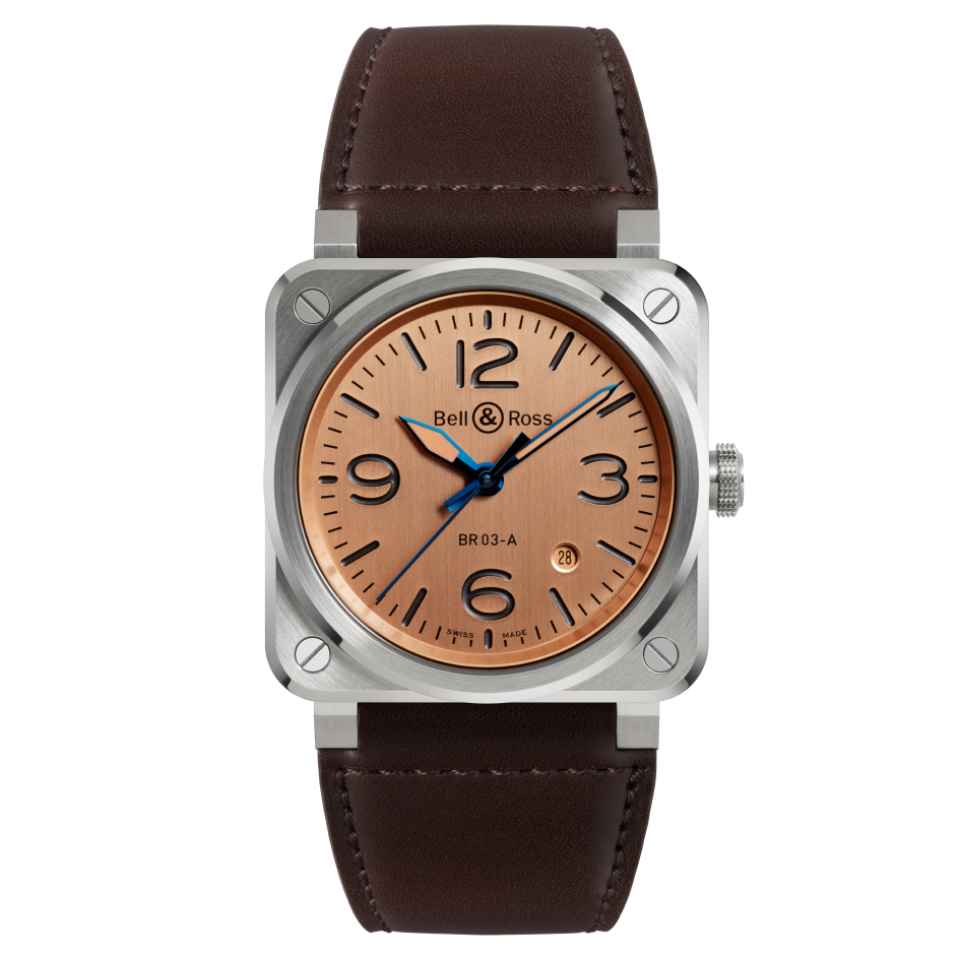BELL & ROSS - OROLOGIO NEW BR 03 COPPER