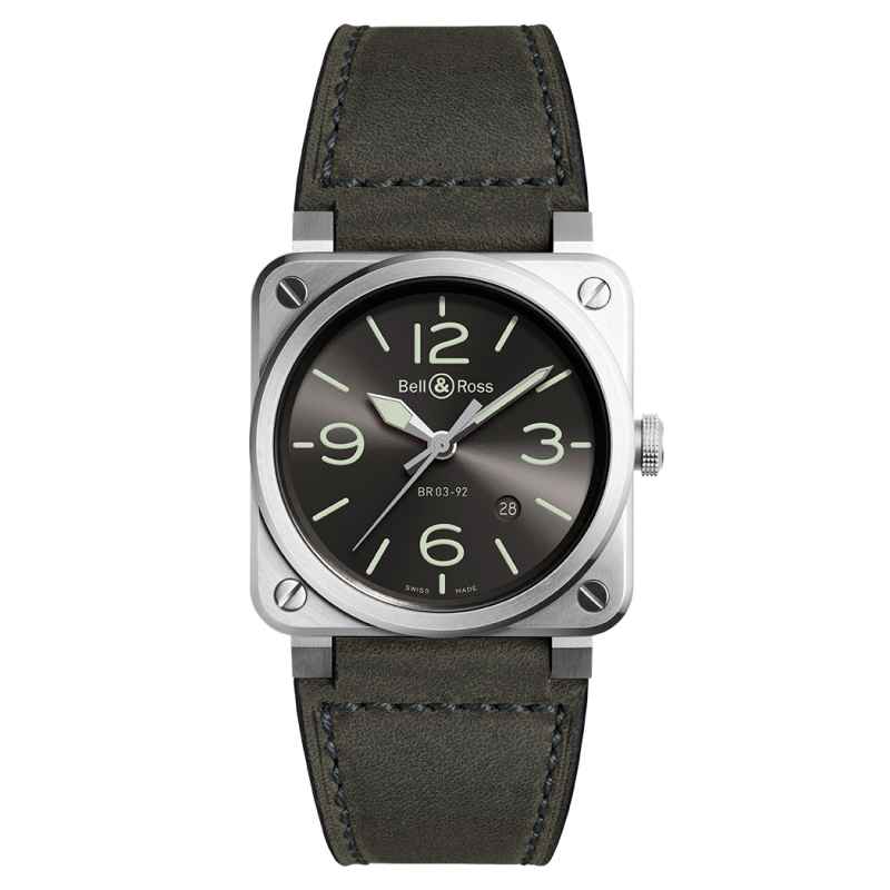 BELL &amp; ROSS - OROLOGIO BR 03-92 GREY LUM