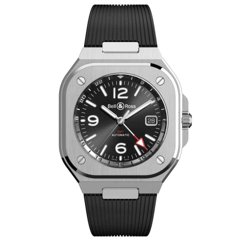 BELL & ROSS - BR 05 GMT BLACK WATCH