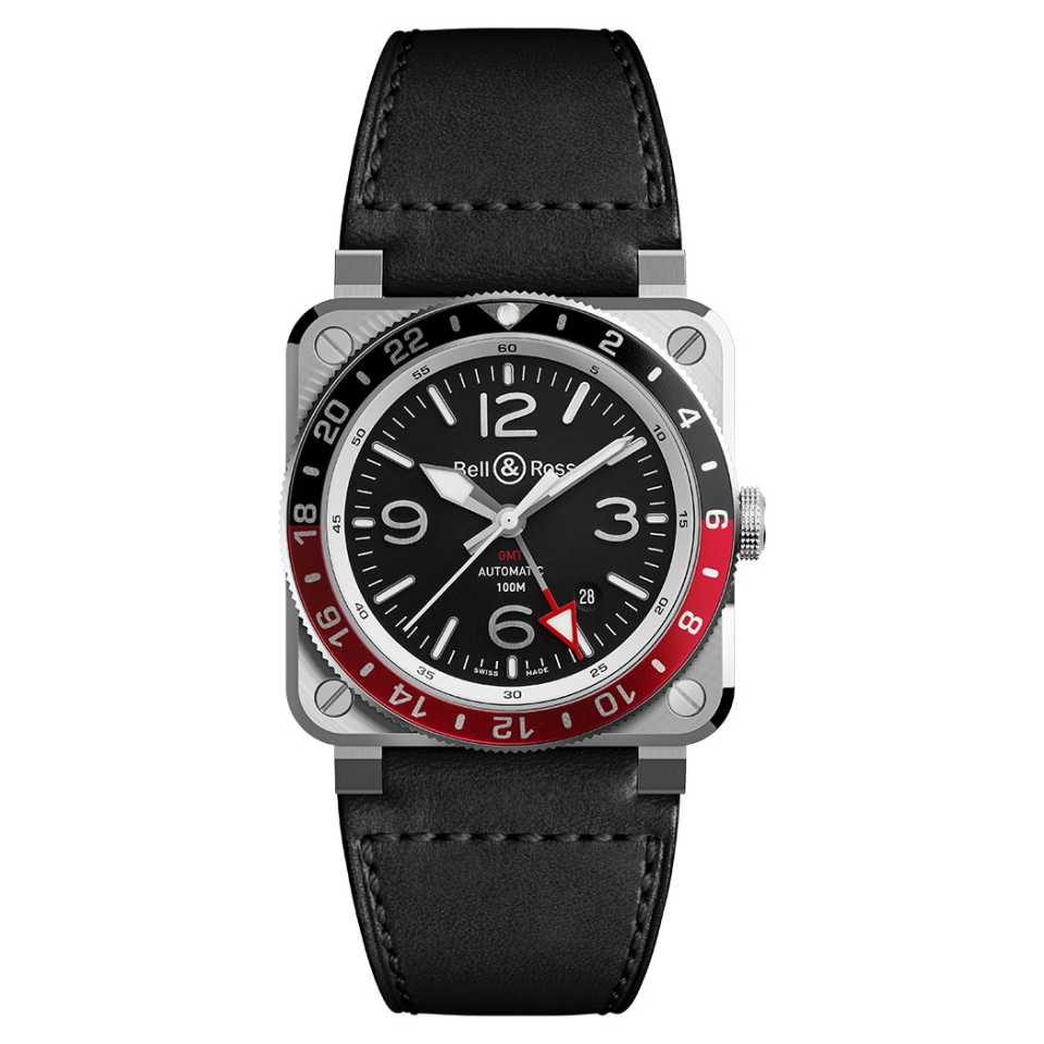 BELL & ROSS - NEW BR 03-93 GMT WATCH