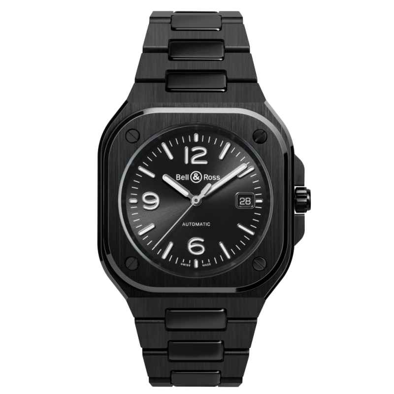 BELL & ROSS - BR 05 BLACK CERAMIC WATCH