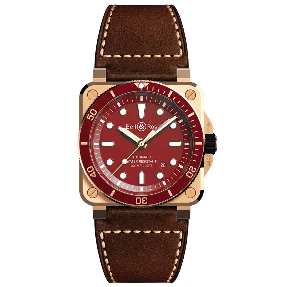 BELL & ROSS - BR 03-92 DIVER RED BRONZE WATCH