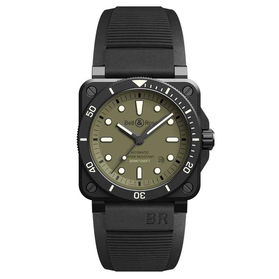 BELL & ROSS - OROLOGIO BR 03-92 DIVER MILITARY
