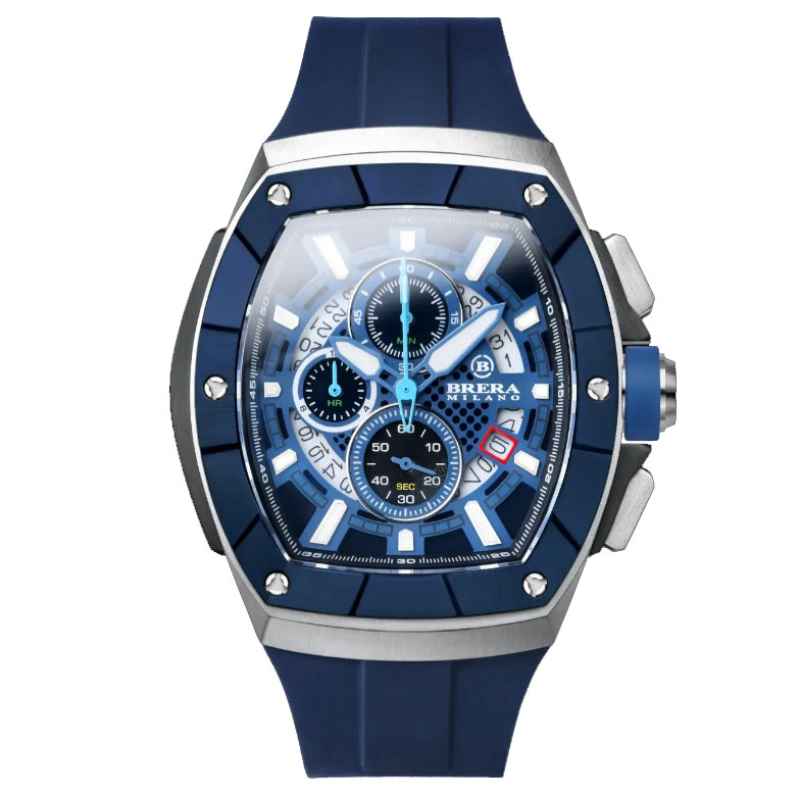 BRERA MILANO - OROLOGIO SUPERSPORTIVO TN CHRONOGRAPH BMSSTNQC4101A