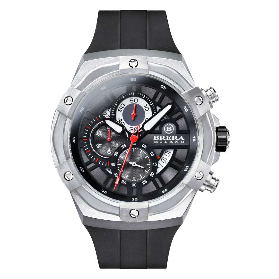 BRERA MILANO - OROLOGIO SUPERSPORTIVO QUARZO BMSSQC4501C