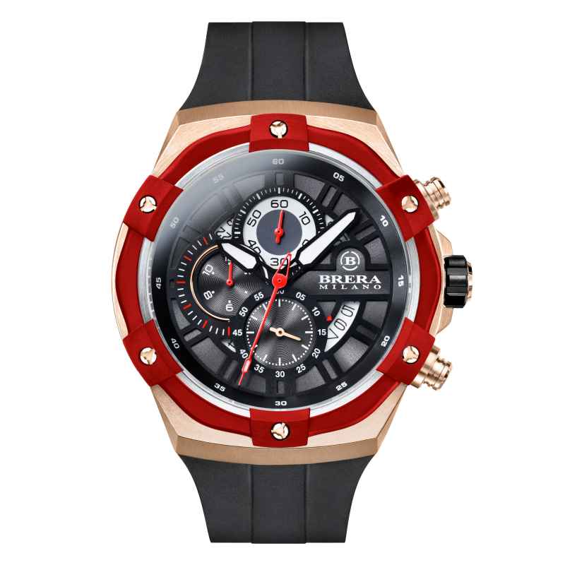 BRERA MILANO - OROLOGIO SUPERSPORTIVO QUARZO BMSSQC4502A