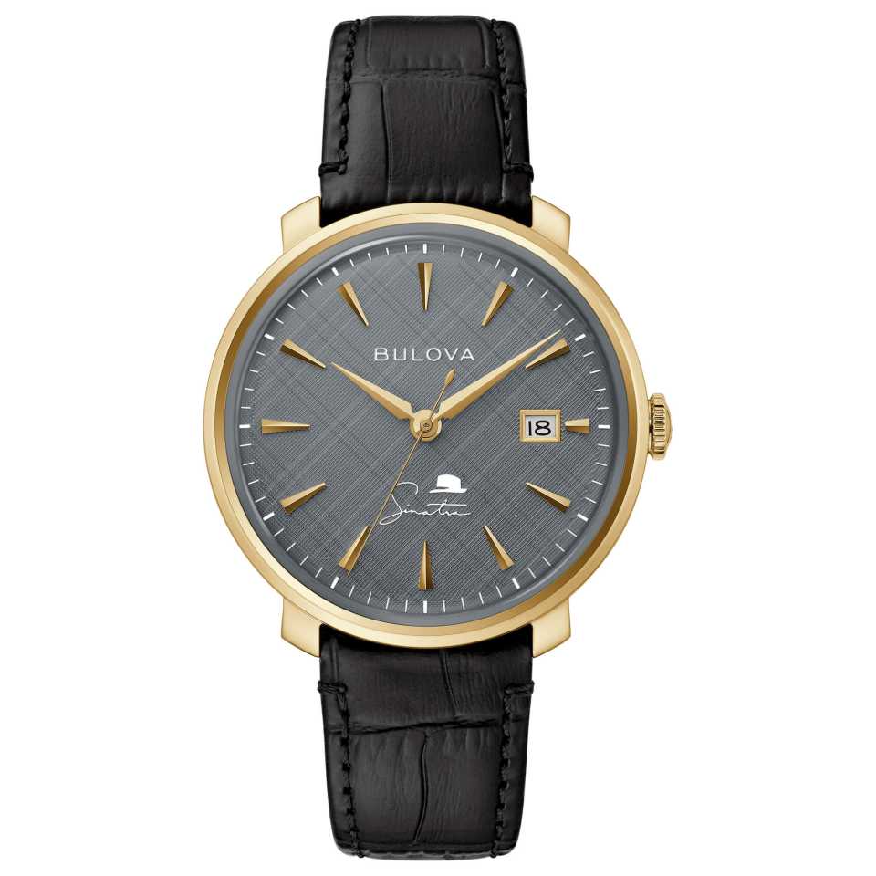 BULOVA - OROLOGIO FRANK SINATRA ANTRACITE