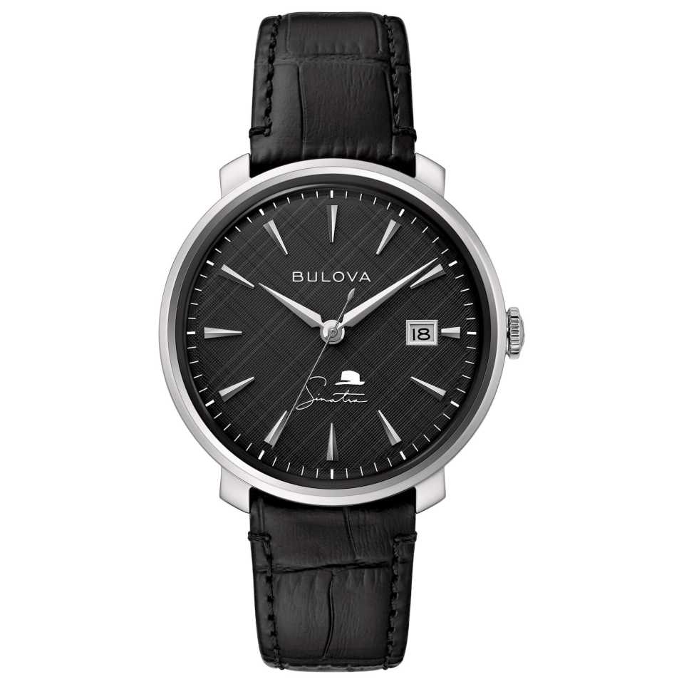 BULOVA - FRANK SINATRA BK DIAL  WATCH 96B360