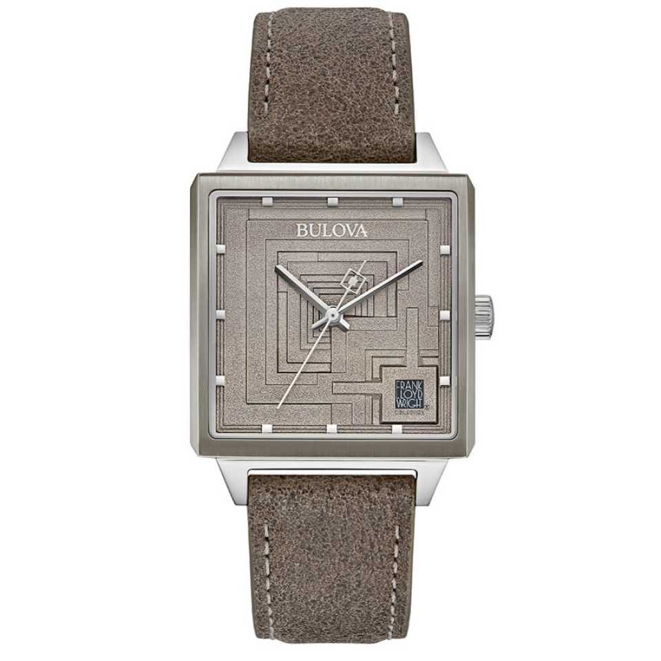 BULOVA - OROLOGIO FRANK LYOYD WRIGHT 96A314 