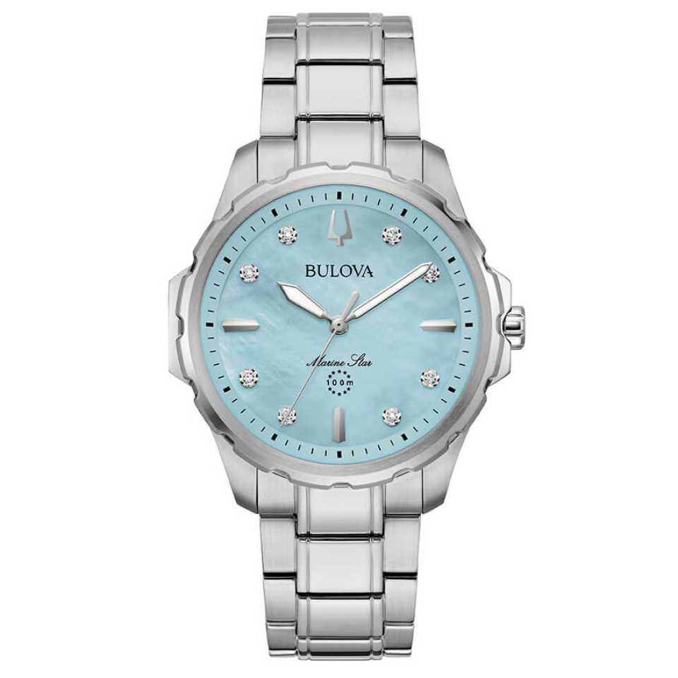 BULOVA - OROLOGIO MARINE STAR LADY DIAMOND 96P248