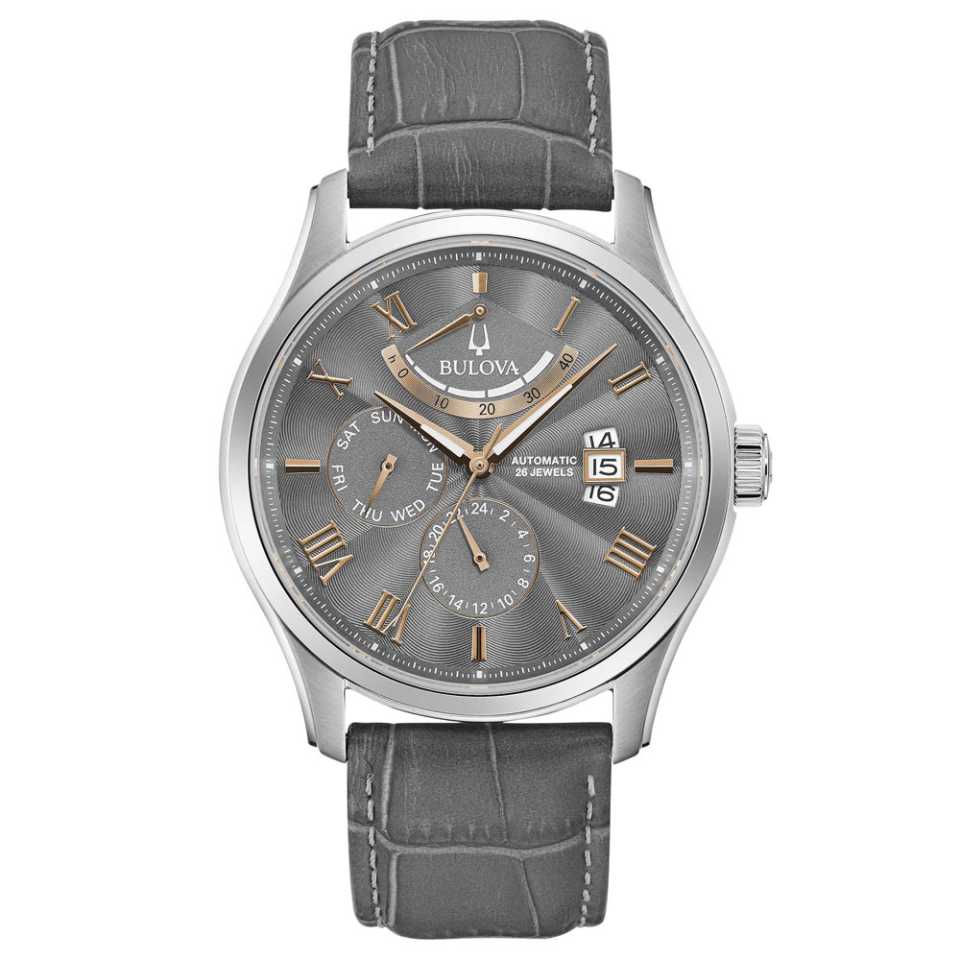 BULOVA - OROLOGIO WILTON POWER RESERVE 96C143