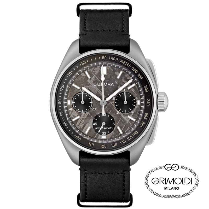 BULOVA - OROLOGIO LUNAR PILOT METEORITE 96A312 LIMITED EDITION