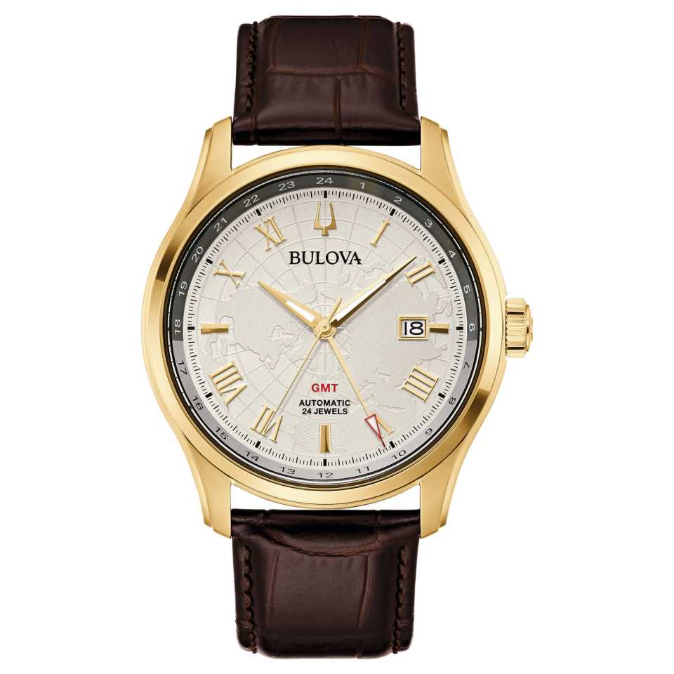 BULOVA - OROLOGIO CLASSIC WILTON GMT AUTOMATIC 97B210