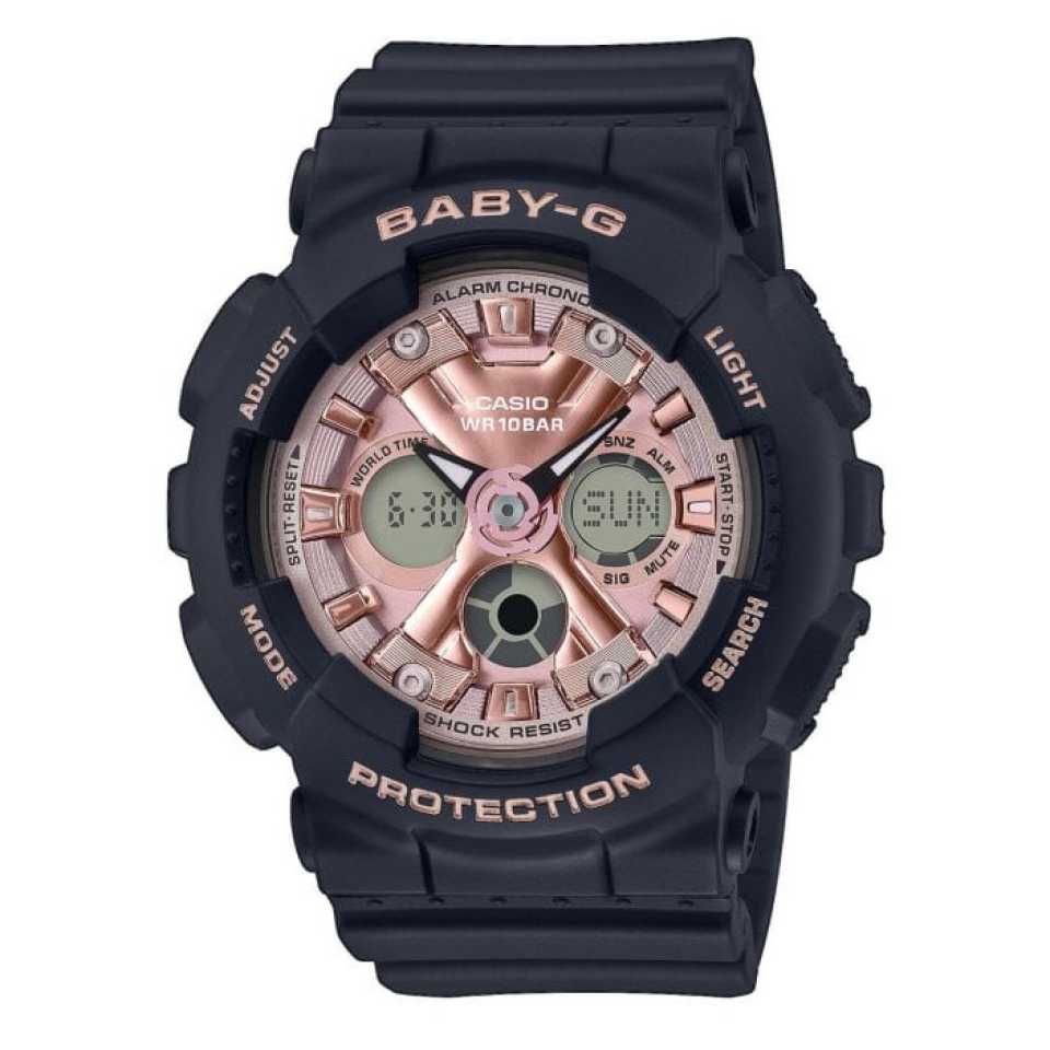 CASIO - OROLOGIO BABY-G NERO / ROSA