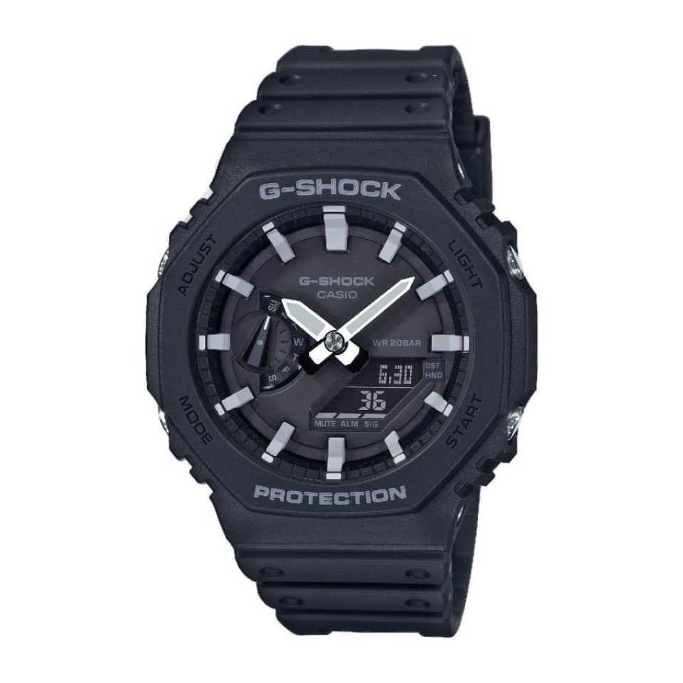 G-SHOCK - OROLOGIO CASIO NERO GA--2100-1AER