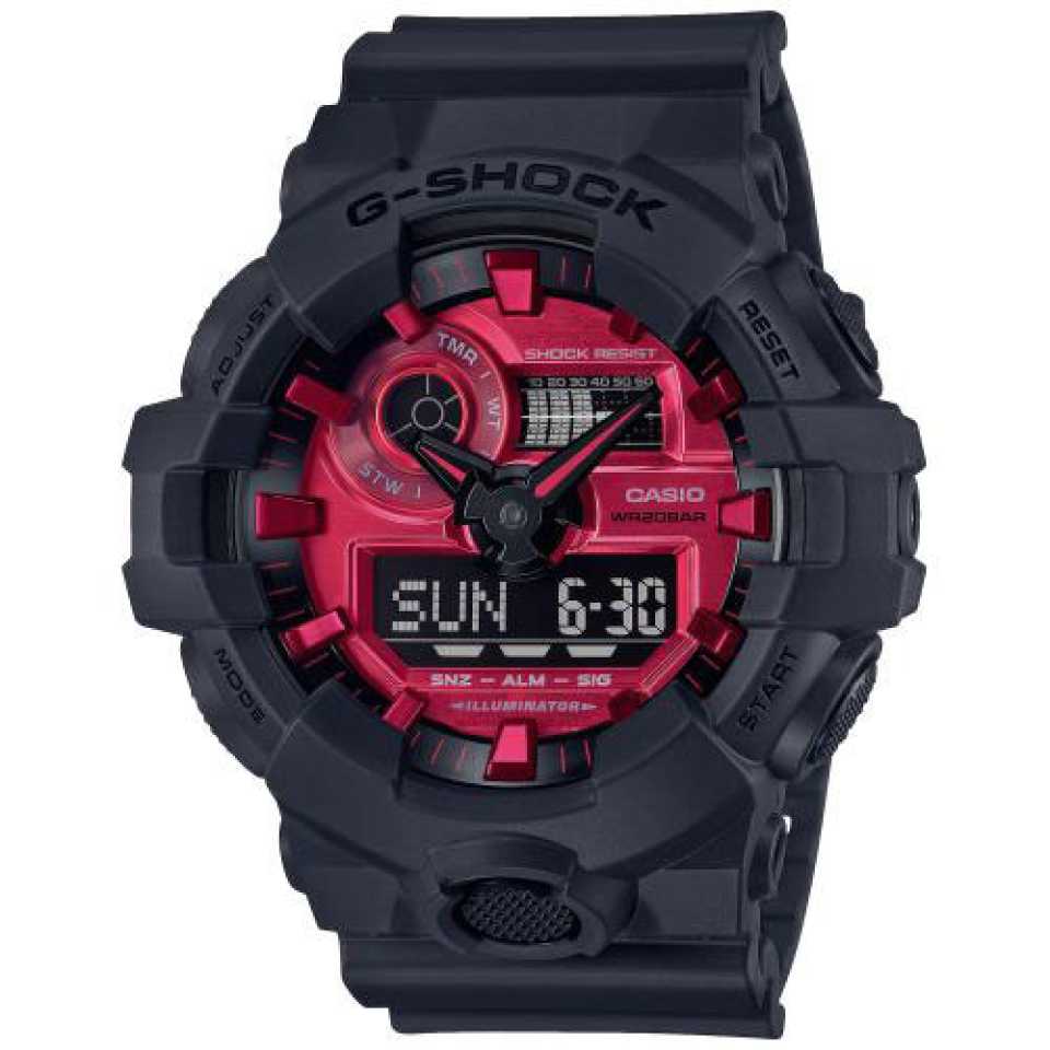 Casio g shock online adrenaline red