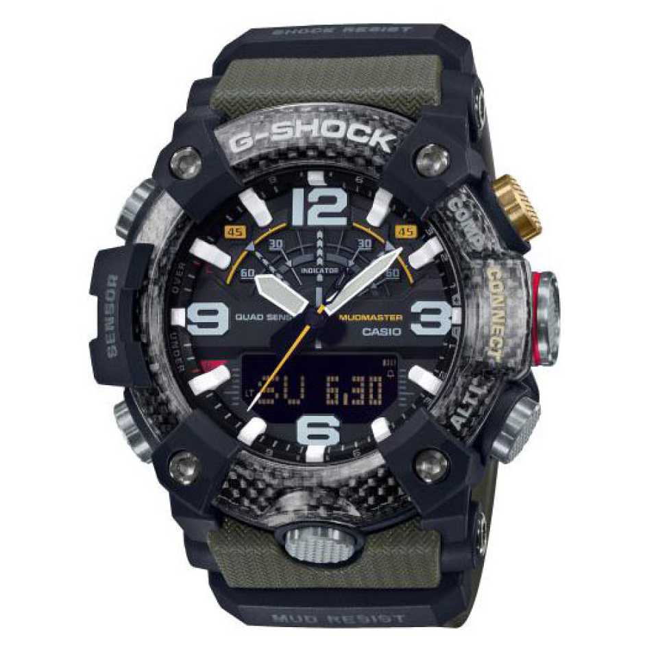 G-SHOCK - CASIO MUDMASTER CARBON CORE GUARD WATCH
