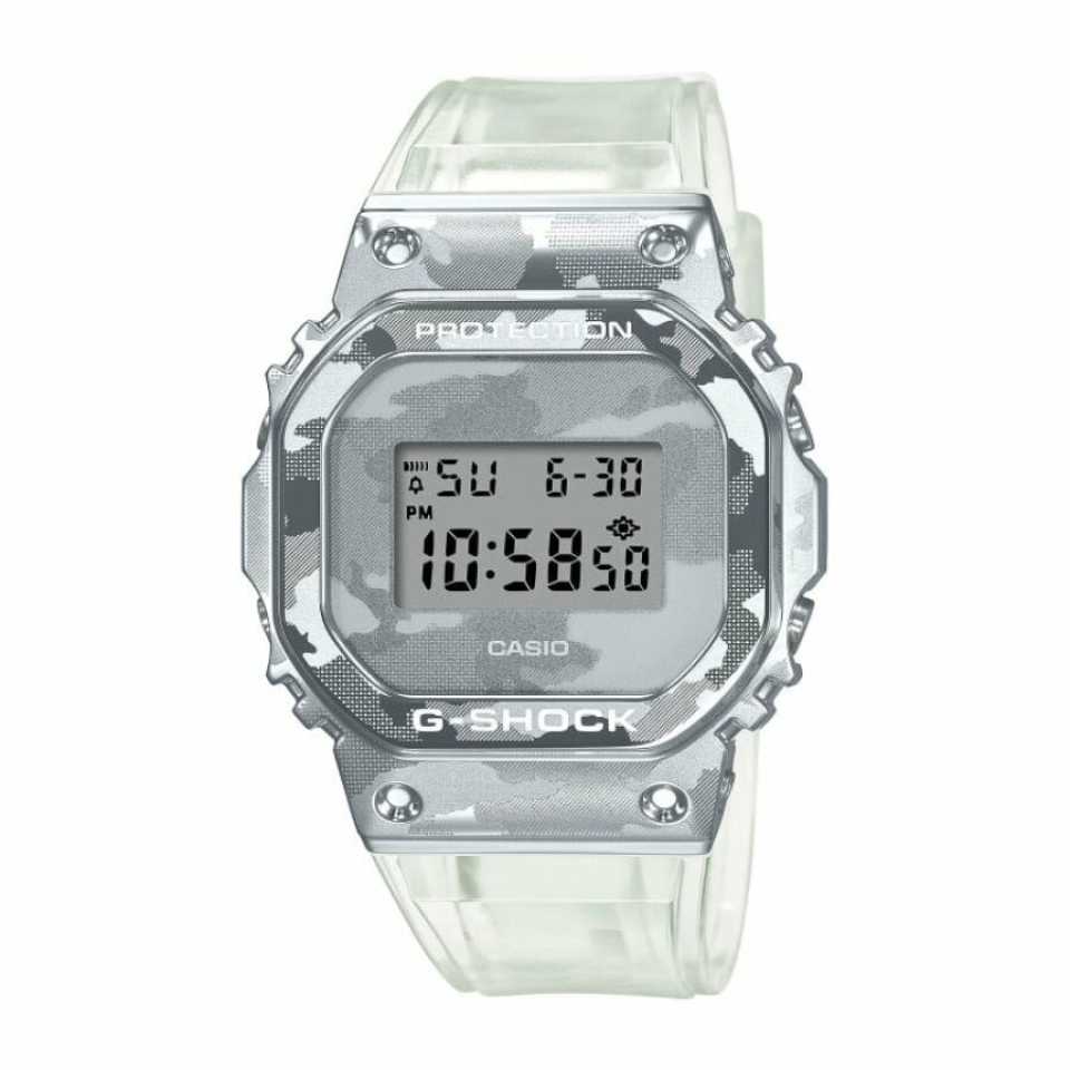 G-SHOCK - OROLOGIO CASIO BIANCO / GRIGIO