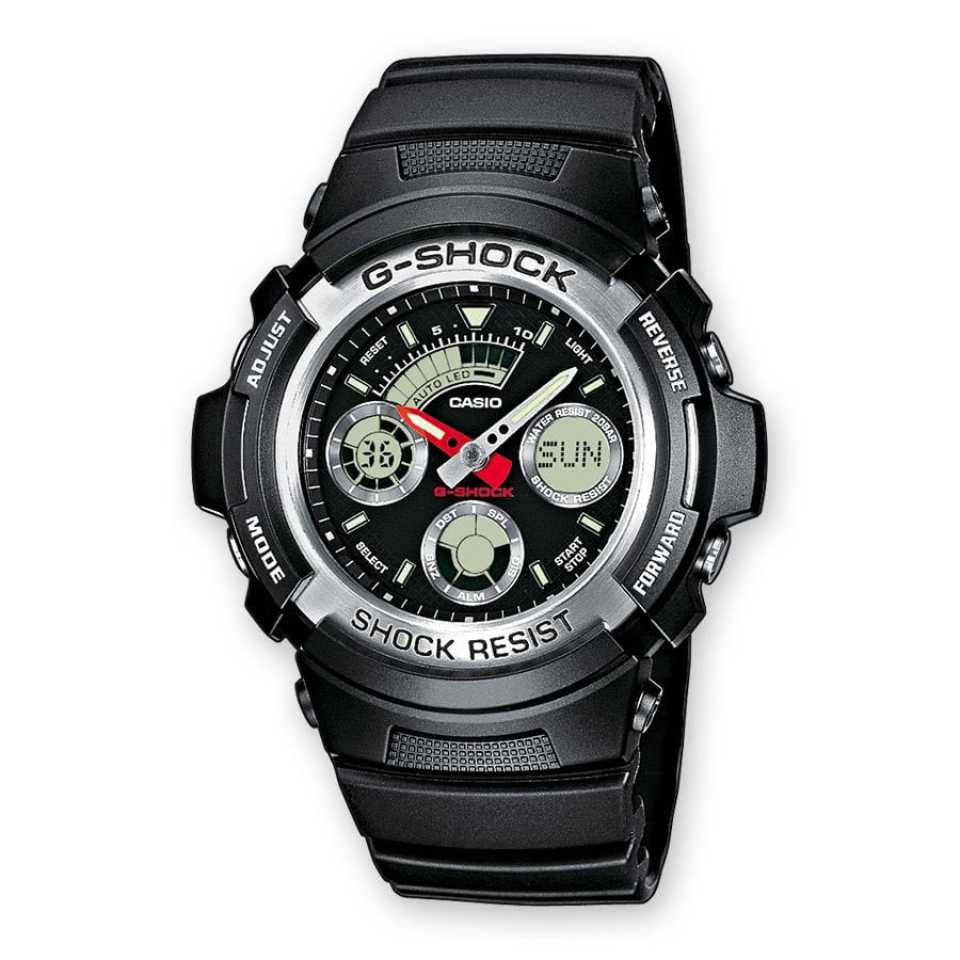 G-SHOCK - OROLOGIO CASIO CLASSIC NERO AW-590-1AER
