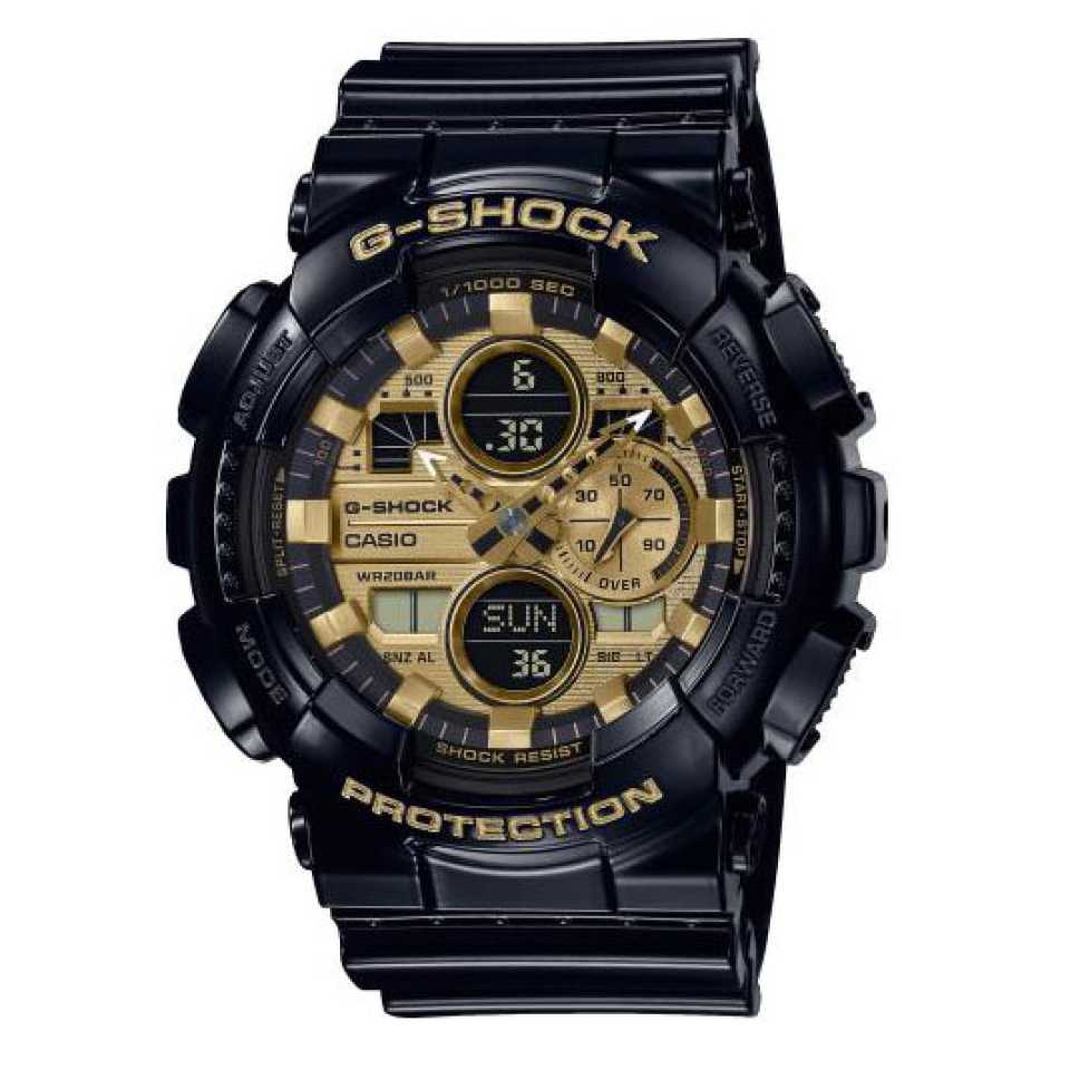 G-SHOCK - OROLOGIO CASIO NERO / ORO