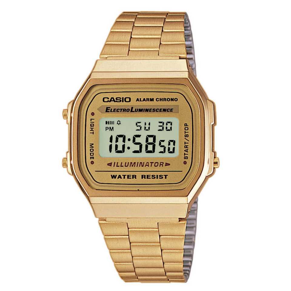 CASIO -  VINTAGE A168WG-9EF WATCH