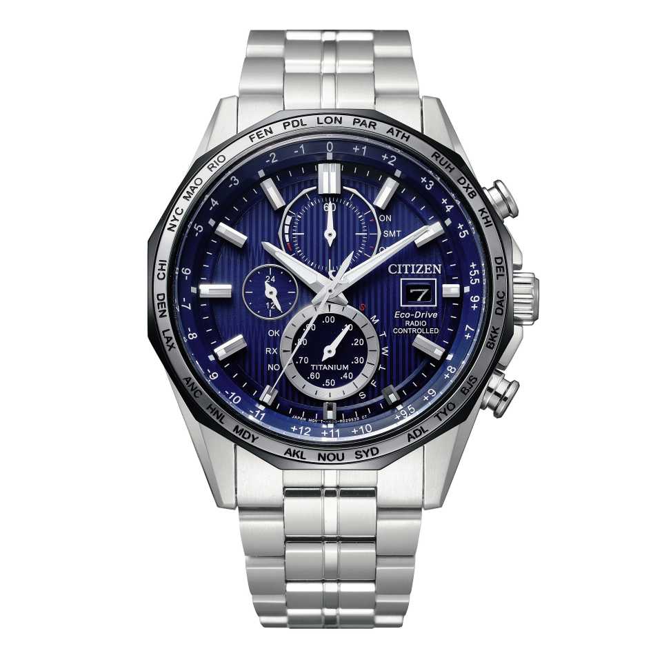 CITIZEN -H800 RADIO CONTROLLED TITANIUM WATCH AT8218-81L