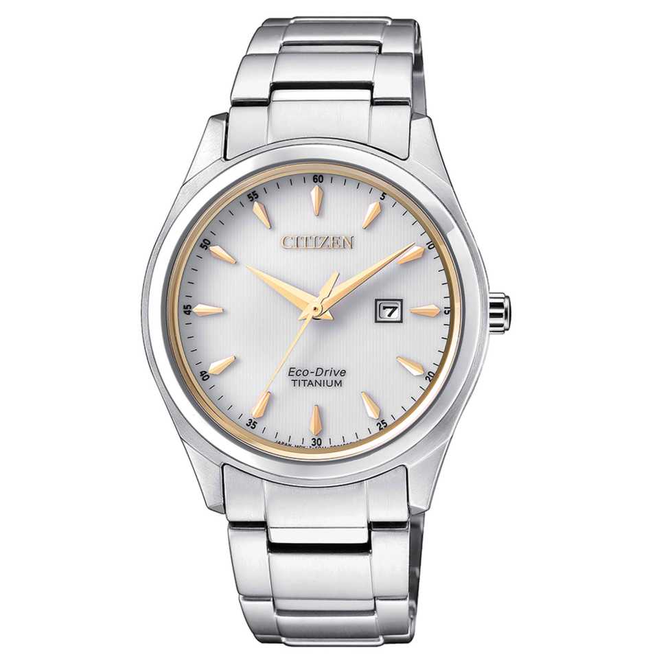 CITIZEN - OROLOGIO LADY SUPER TITANIO 2470 BIANCO
