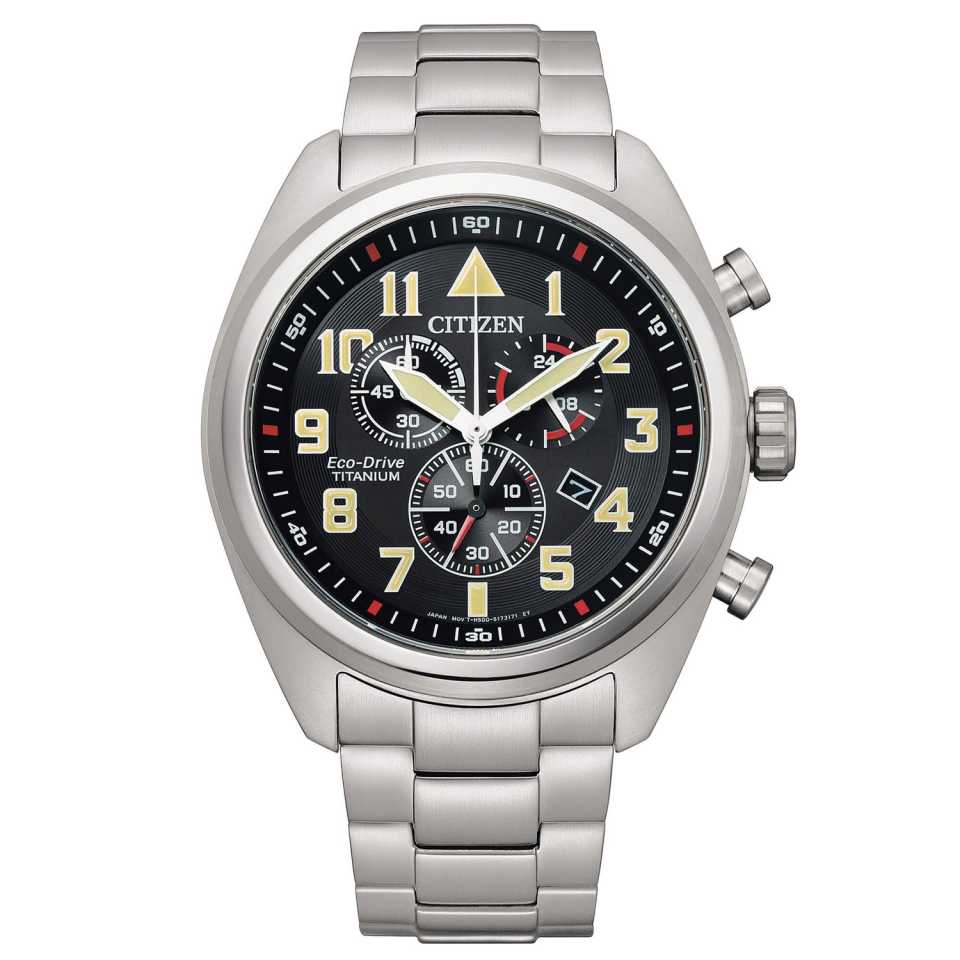 CITIZEN - OROLOGIO SUPER TITANIO CRONOGRAFO AT2480-81E