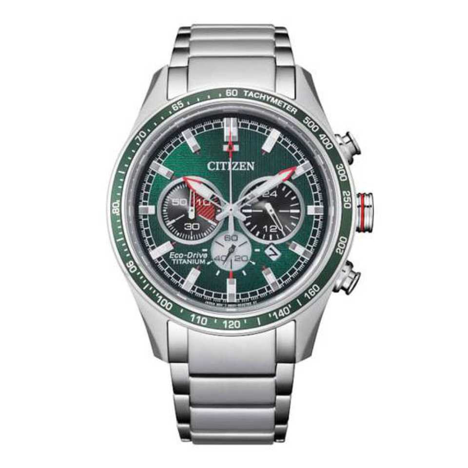 CITIZEN - OROLOGIO CRONO SUPER TITANIO CA4491-86X