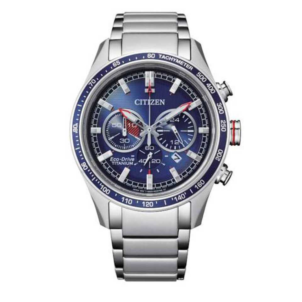 CITIZEN - OROLOGIO CRONO SUPER TITANIO CA4490-85L