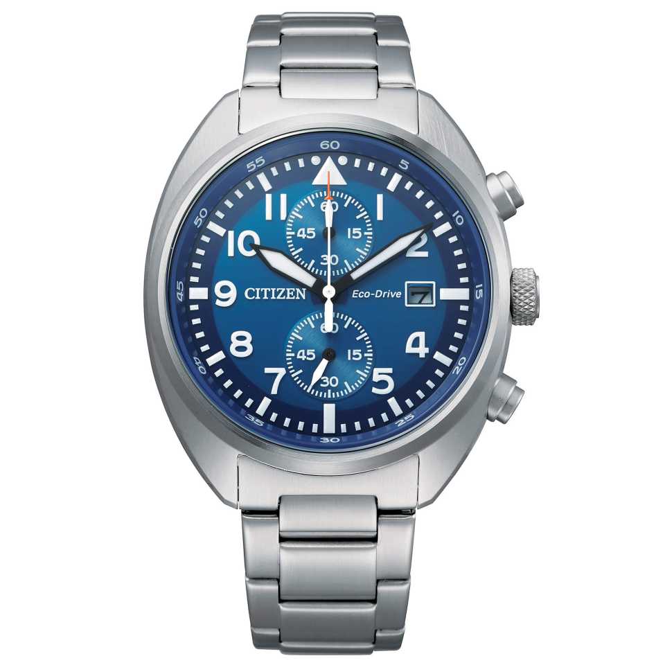 CITIZEN - OROLOGIO METROPOLITAN CRONO BLU